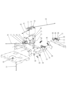 Electrical Assembly Diagram and Parts List for M60-KW ROPS-53CH5D8X750-25HP-OHV Cub Cadet Lawn Tractor